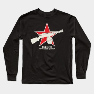 PPD-34/38 ( Degtyaryov machine pistol ) Long Sleeve T-Shirt